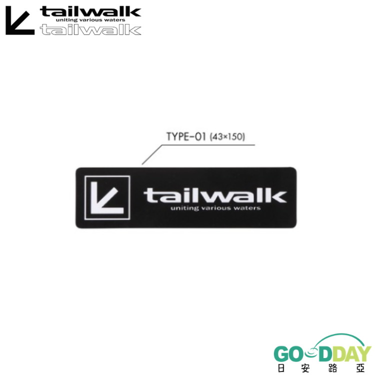 >日安路亞< tailwalk TW STICKER 耐UV塗層貼紙-規格圖4