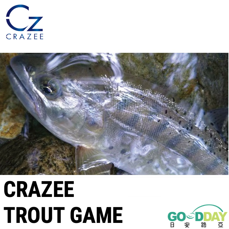 >日安路亞< CRAZEE TROUT GAME 溪流竿、鱒魚竿-細節圖2
