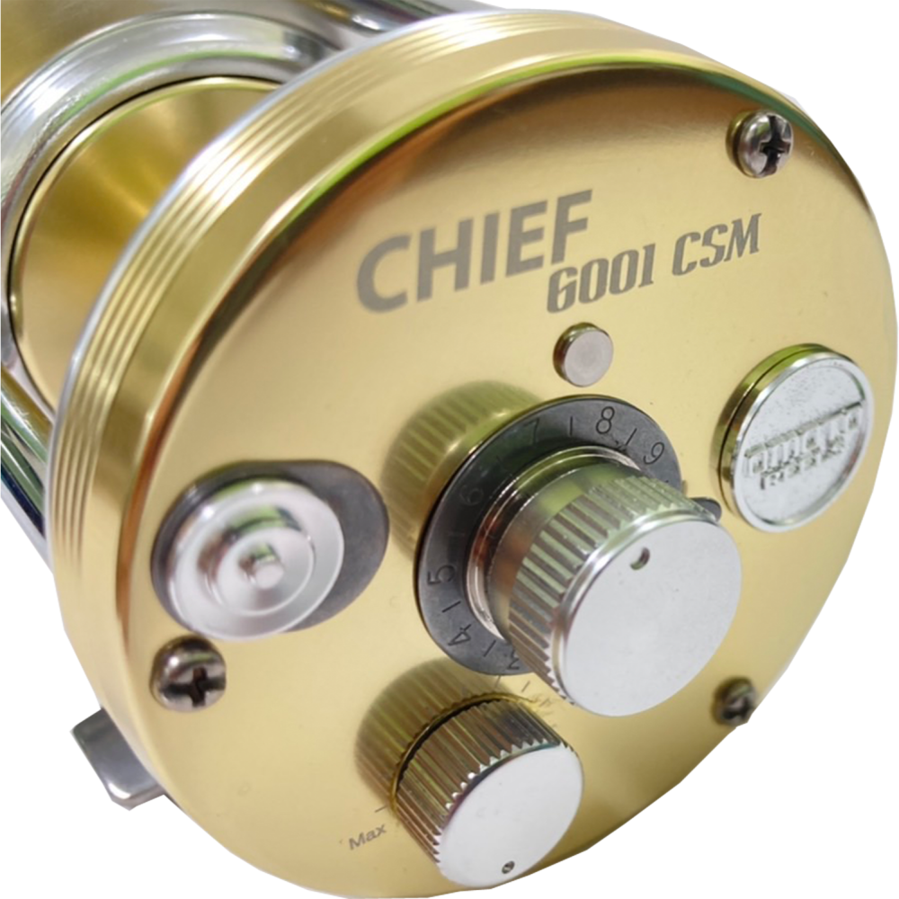 >日安路亞< OMOTO CHIEF 經典款 酋長 6000CSM、6001CSM 鼓捲、雷強捲-細節圖3