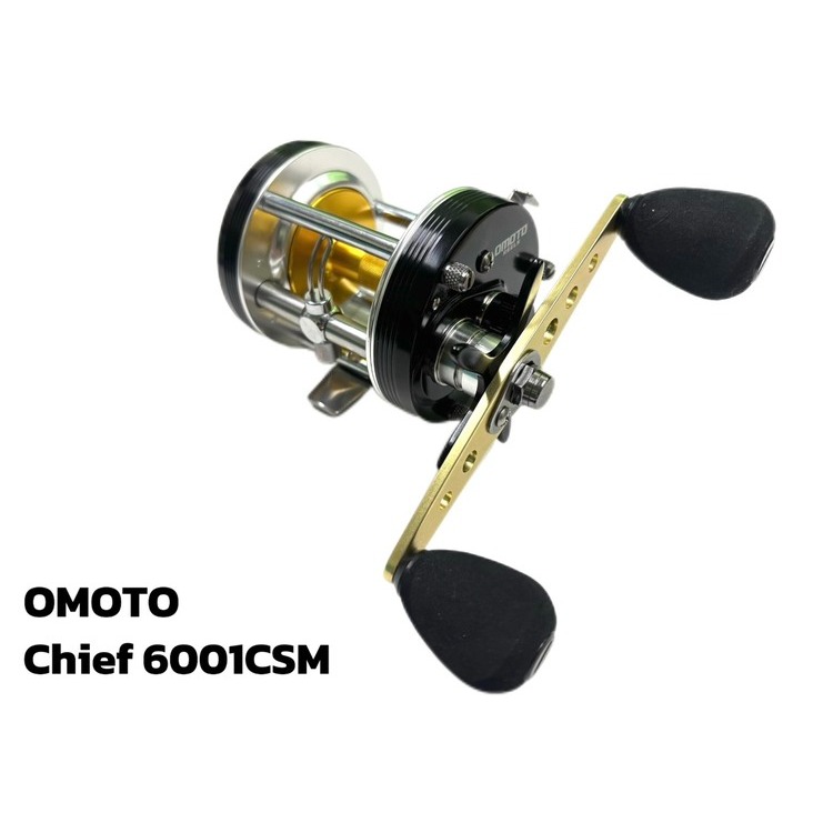 >日安路亞< OMOTO CHIEF 經典款 酋長 6000CSM、6001CSM 鼓捲、雷強捲-規格圖3