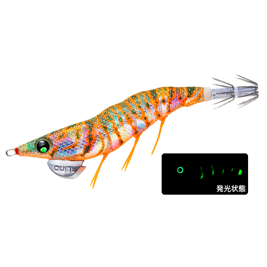 >日安路亞< DUEL A1747 EZ-Q DARTMASTER RATTLE 3.5号 木蝦-規格圖2