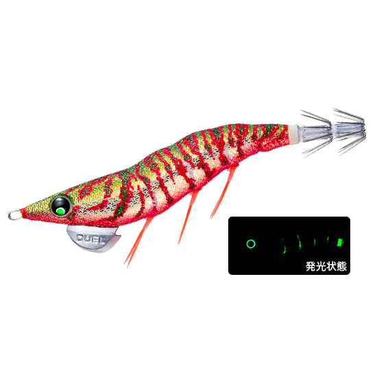 >日安路亞< DUEL A1747 EZ-Q DARTMASTER RATTLE 3.5号 木蝦-規格圖2