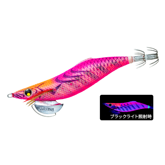 >日安路亞< YO-ZURI A1774 EGI AURIE-Q LC SLOW 3.0号 (遠投型) 木蝦-規格圖2