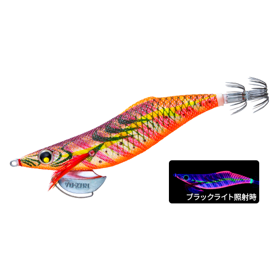 >日安路亞< YO-ZURI A1774 EGI AURIE-Q LC SLOW 3.0号 (遠投型) 木蝦-規格圖2