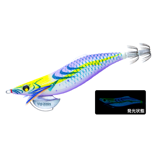 >日安路亞< YO-ZURI A1774 EGI AURIE-Q LC SLOW 3.0号 (遠投型) 木蝦-規格圖2