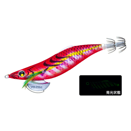 >日安路亞< YO-ZURI A1774 EGI AURIE-Q LC SLOW 3.0号 (遠投型) 木蝦-規格圖2
