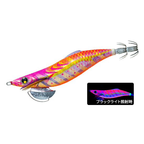 >日安路亞< YO-ZURI A1775 EGI AURIE-Q LC SLOW 3.5号 (遠投型) 木蝦-規格圖2