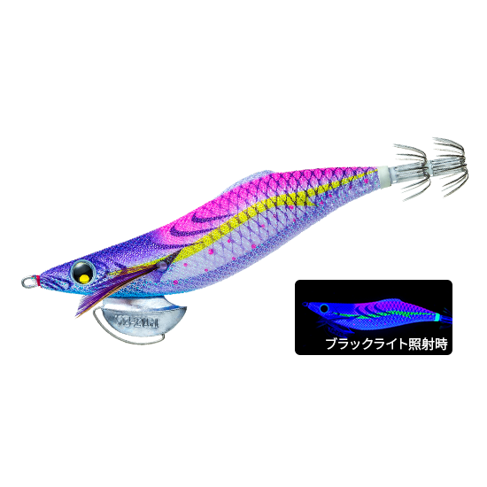 >日安路亞< YO-ZURI A1775 EGI AURIE-Q LC SLOW 3.5号 (遠投型) 木蝦-規格圖2