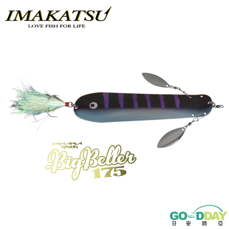 >日安路亞< IMAKATSU MIHARA SPOON BIGBELLER 175 亮片、巨型亮片-細節圖3