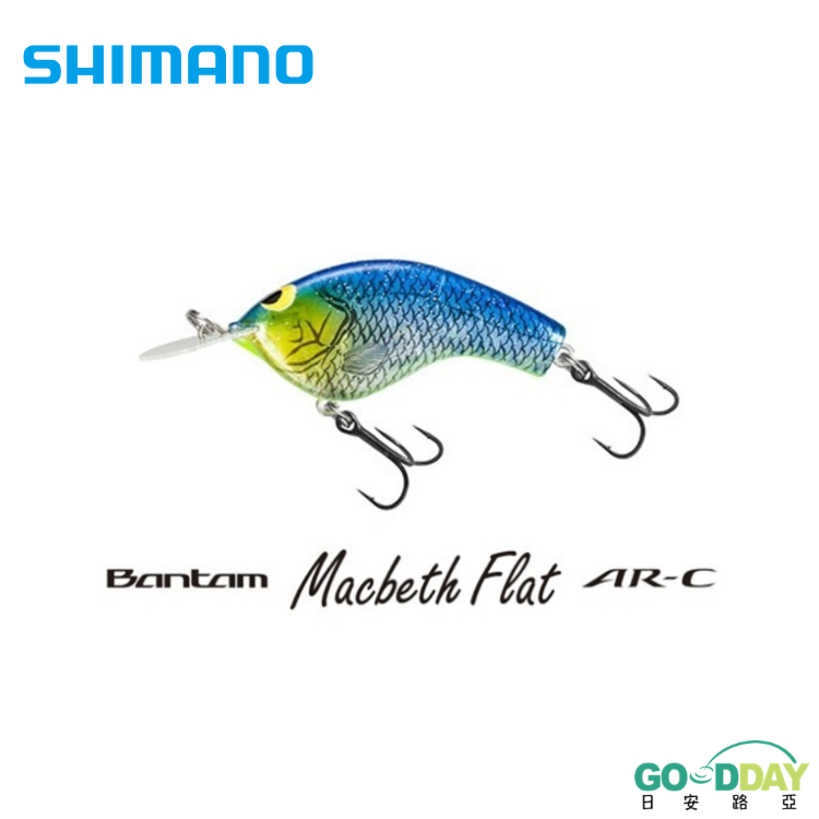 >日安路亞< SHIMANO BANTAM MACBETH FLAT AR-C、ZQ-C57S、胖胖魚、小胖-細節圖2