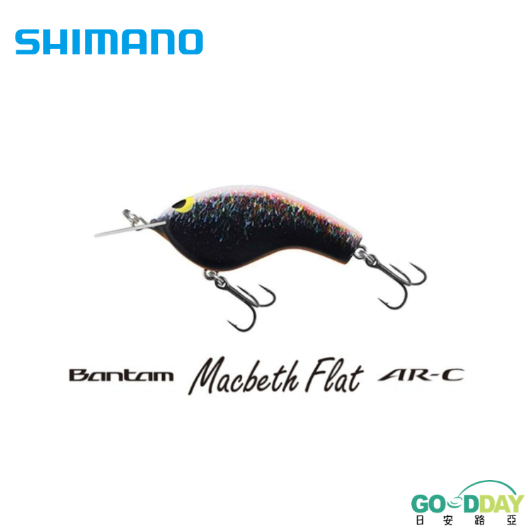 >日安路亞< SHIMANO BANTAM MACBETH FLAT AR-C、ZQ-C57S、胖胖魚、小胖-細節圖3