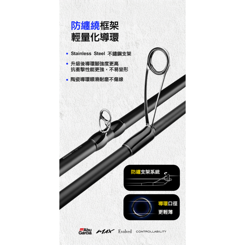 >日安路亞< Abu Garcia BLACK MAX 泛用竿-細節圖4