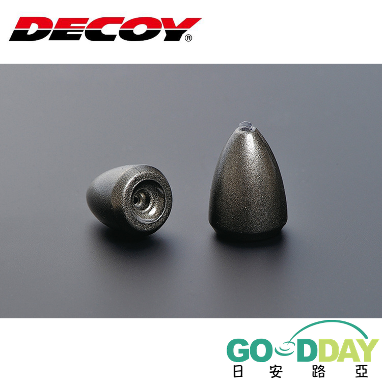 >日安路亞< DECOY DS-5H SINKER TYPE BULLET 彈頭鉛-細節圖2