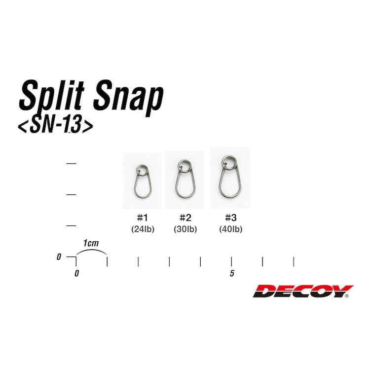 >日安路亞< DECOY SN-13 SPLIT SNAP 雙功能快速別針-細節圖3