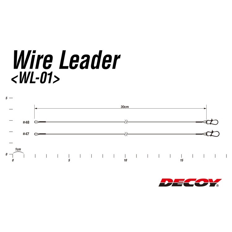 >日安路亞< DECOY WL-01 WIRE LEADER 鋼絲前導線組-細節圖3