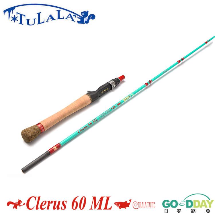 >日安路亞< TULALA TRUITE CLERUS 60ML 拋餌竿、溪流竿、鱒魚、鮭魚-細節圖2