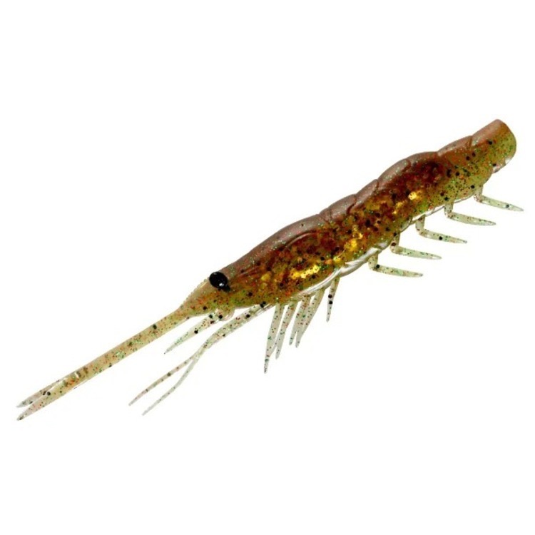 >日安路亞< MAGBITE SNATCH BITE SHRIMP 4＂ 擬真蝦型軟蟲-規格圖3