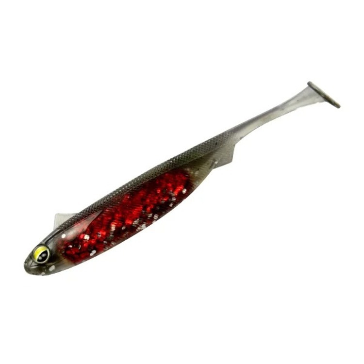 >日安路亞< MAGBITE SNATCH BITE SHAD 3＂、4＂ 軟蟲、根魚、T尾-規格圖3