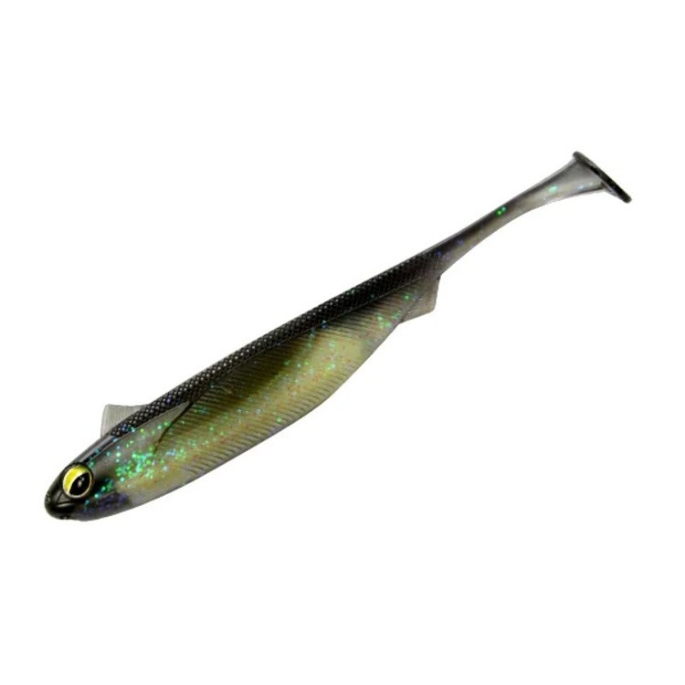 >日安路亞< MAGBITE SNATCH BITE SHAD 3＂、4＂ 軟蟲、根魚、T尾-規格圖3
