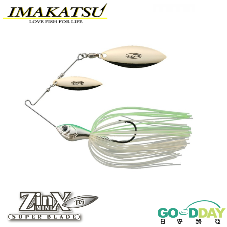 >日安路亞< IMAKATSU ZINX MINI SUPER BLADE TG 複合式旋轉亮片-細節圖2