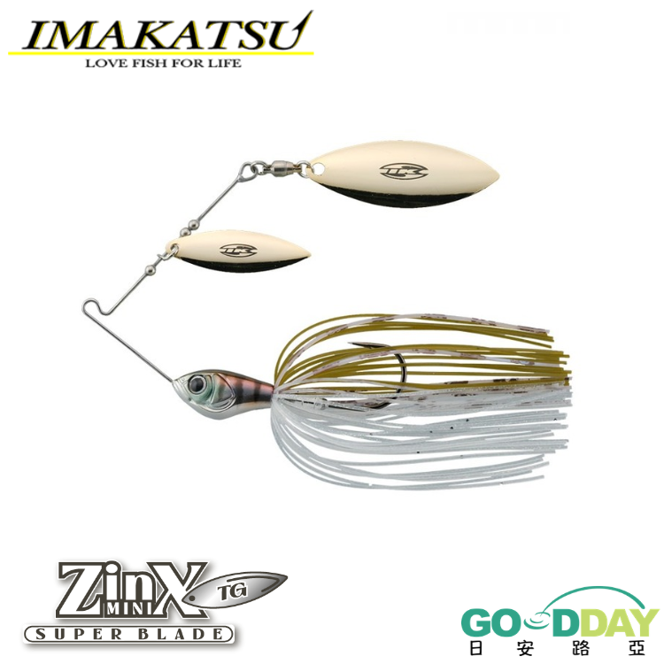 >日安路亞< IMAKATSU ZINX MINI SUPER BLADE TG 複合式旋轉亮片-細節圖3