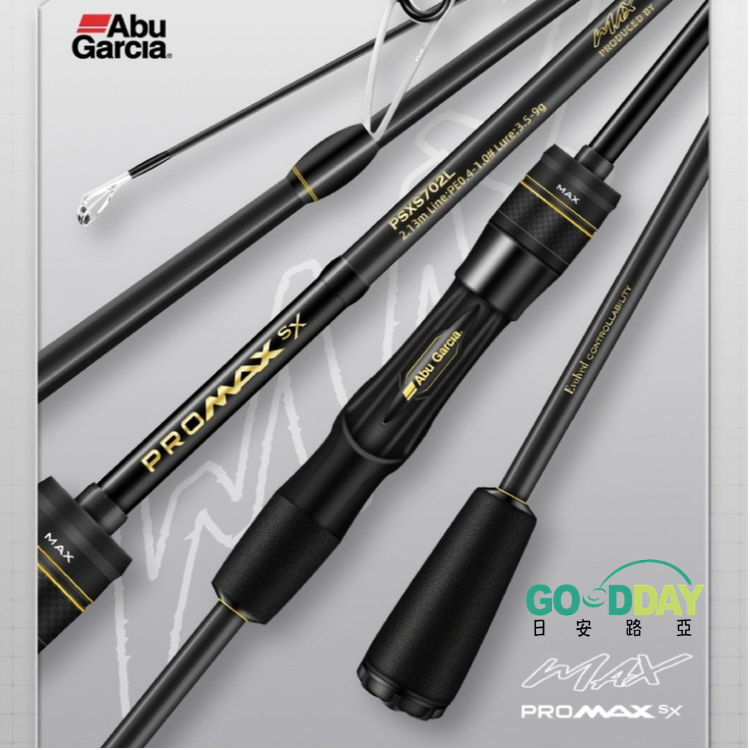 >日安路亞< Abu Garcia NEW PRO MAX 淡水泛用竿