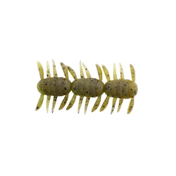 Berkley PowerBait MaxScent Beetle Brothers 2.5 吋 三連結 沉水蟲型軟蟲-規格圖3