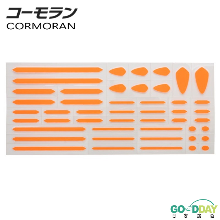 >日安路亞< CORMORAN MARKER STICKER 標記貼紙