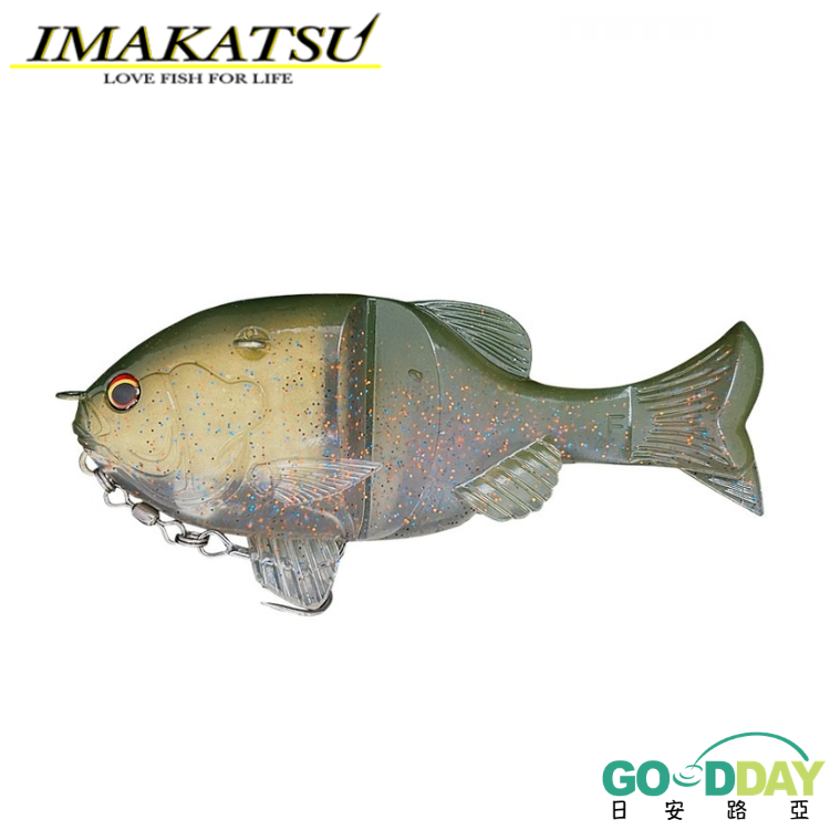 >日安路亞< IMAKATSU GILL SOFT 130 軟魚、軟餌、軟體多節魚-細節圖3