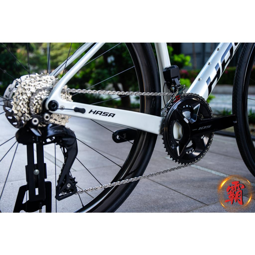 【卜萊特單車】HASA RS1 2023 碳纖維碟煞 公路車 Shimano 105 DI2 2x12 碳纖板輪鋁輪-細節圖5