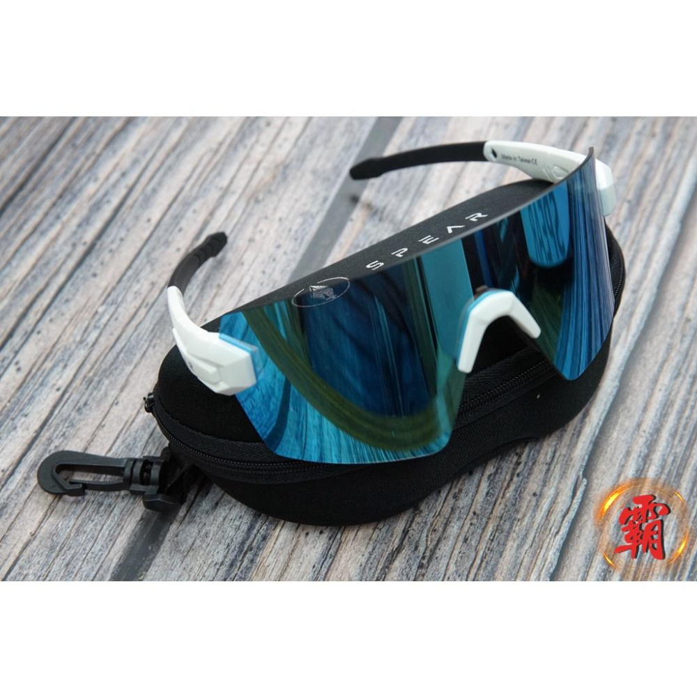 【卜萊特單車】SPEAR 蔚藍 偏光 運動 太陽眼鏡 公路車 登山車 越野車 路跑 墨鏡 登山 健走 跑步 競走 環島-細節圖3