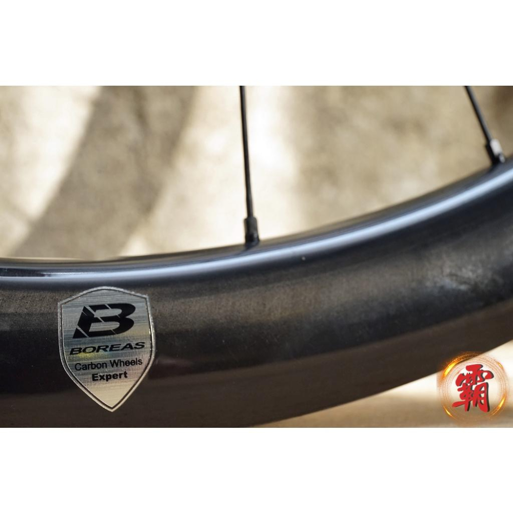 【卜萊特單車】Boreas Infinito Elite 碳纖 碟煞 輪組 板高42/50 公路車 自行車 單車 輪框-細節圖8