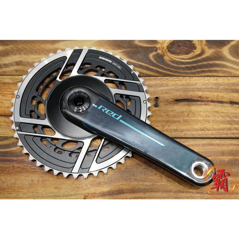 【卜萊特小霸王】Sram RED 雙盤 曲柄組 46-33T 腳踏車 自行車 單車 北高 雙塔 環島 日月潭 武嶺-細節圖2