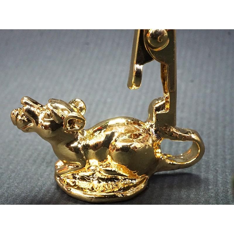 #禪圓# 招財進寶吐寶鼠香夾- 可夾臥香、立香、佛卡(唐卡)-供養財神/點財神香/夾名片/招財進寶-細節圖2