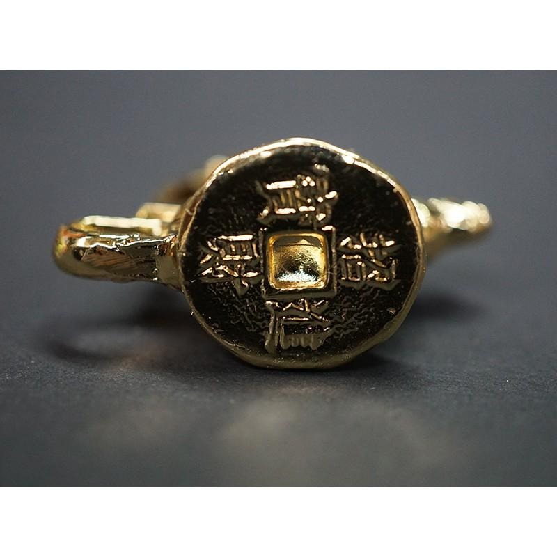 #禪圓# 招財進寶吐寶鼠香夾- 可夾臥香、立香、佛卡(唐卡)-供養財神/點財神香/夾名片/招財進寶-細節圖3