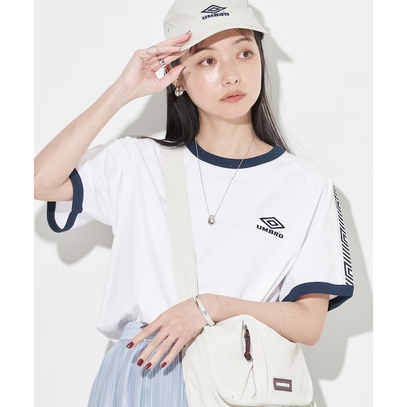 Freak’s store x UMBRO 別注 圓領復古t恤 日本限定 短袖 可愛 時尚-細節圖3