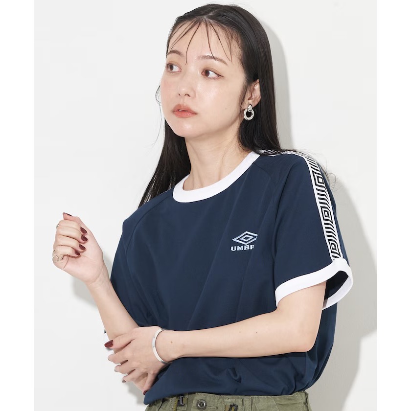 Freak’s store x UMBRO 別注 圓領復古t恤 日本限定 短袖 可愛 時尚-細節圖9