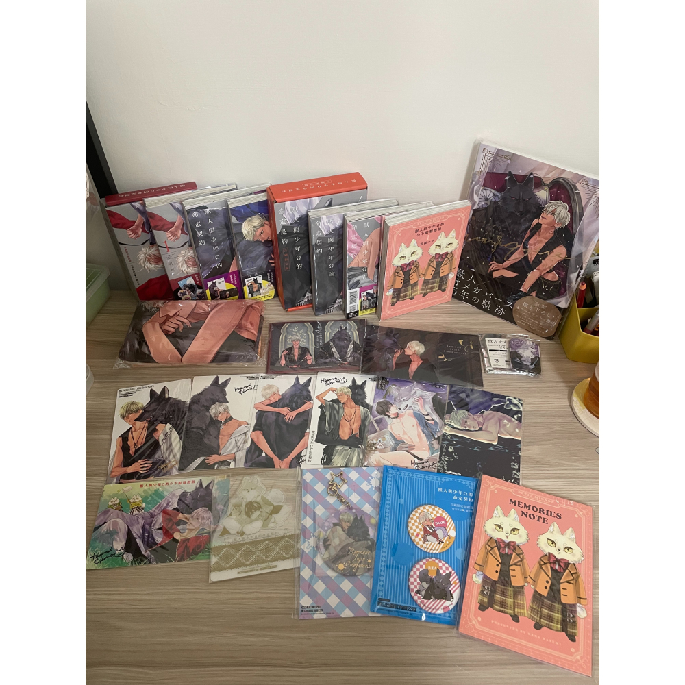 獸人與少年Ω的命定契約 1-7完+小不點(首刷限定版)絕版(沒有豪華會場限定的盒子)-細節圖4