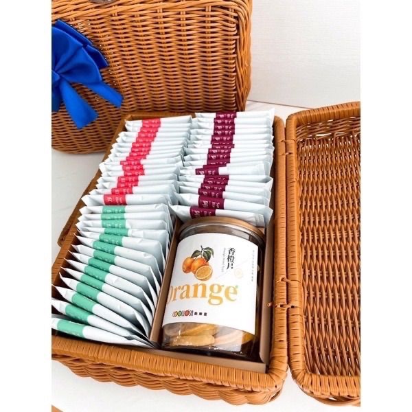 漫DAY野餐藤編籃紅玉/阿薩姆/白茶 /果乾禮盒組-細節圖3