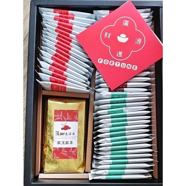 漫DAY 紅茶+果乾附提袋客製化禮盒-細節圖3