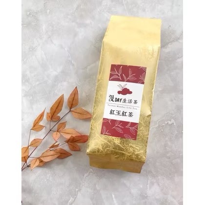 漫DAY生活茶紅玉紅茶日月潭精裝禮盒-(75g2入)-細節圖2