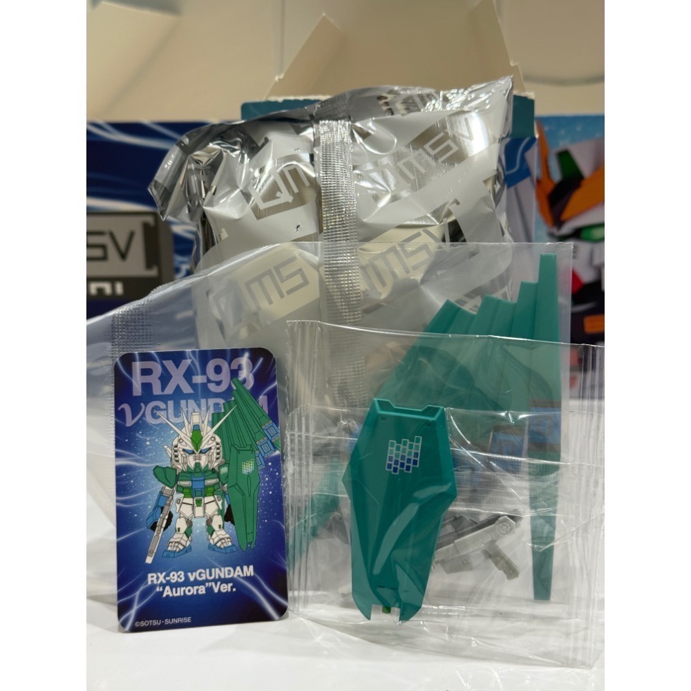 k66toy 萬代 BANDAI QMSV 迷你RX-93v 鋼彈系列盲盒 確認款-規格圖6