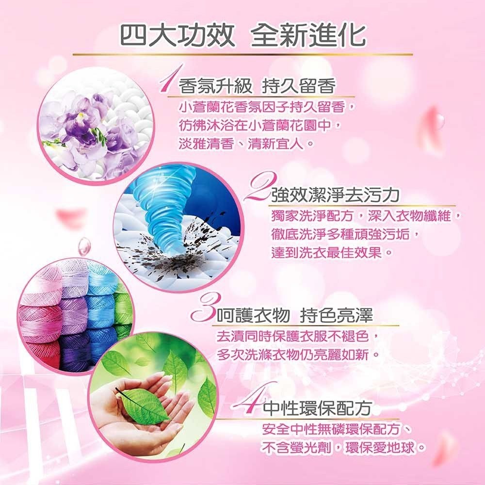 【限時購】妙管家 濃縮洗衣精4000g  (4入)(薰衣草/小蒼蘭 兩款任選)-細節圖5