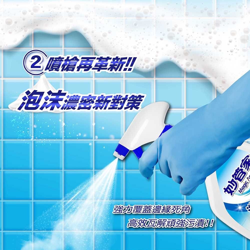 【限時購】妙管家 清潔劑噴槍瓶650g(12入/箱)(玻璃/廚房/浴廁 三款任選)-細節圖10