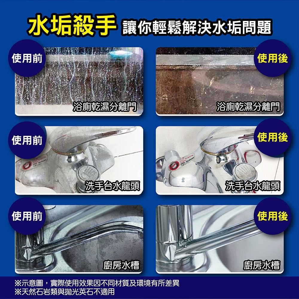 【限時購】妙管家 殺手系列750g(水垢、霉菌、油垢、皂垢)12入組-細節圖5