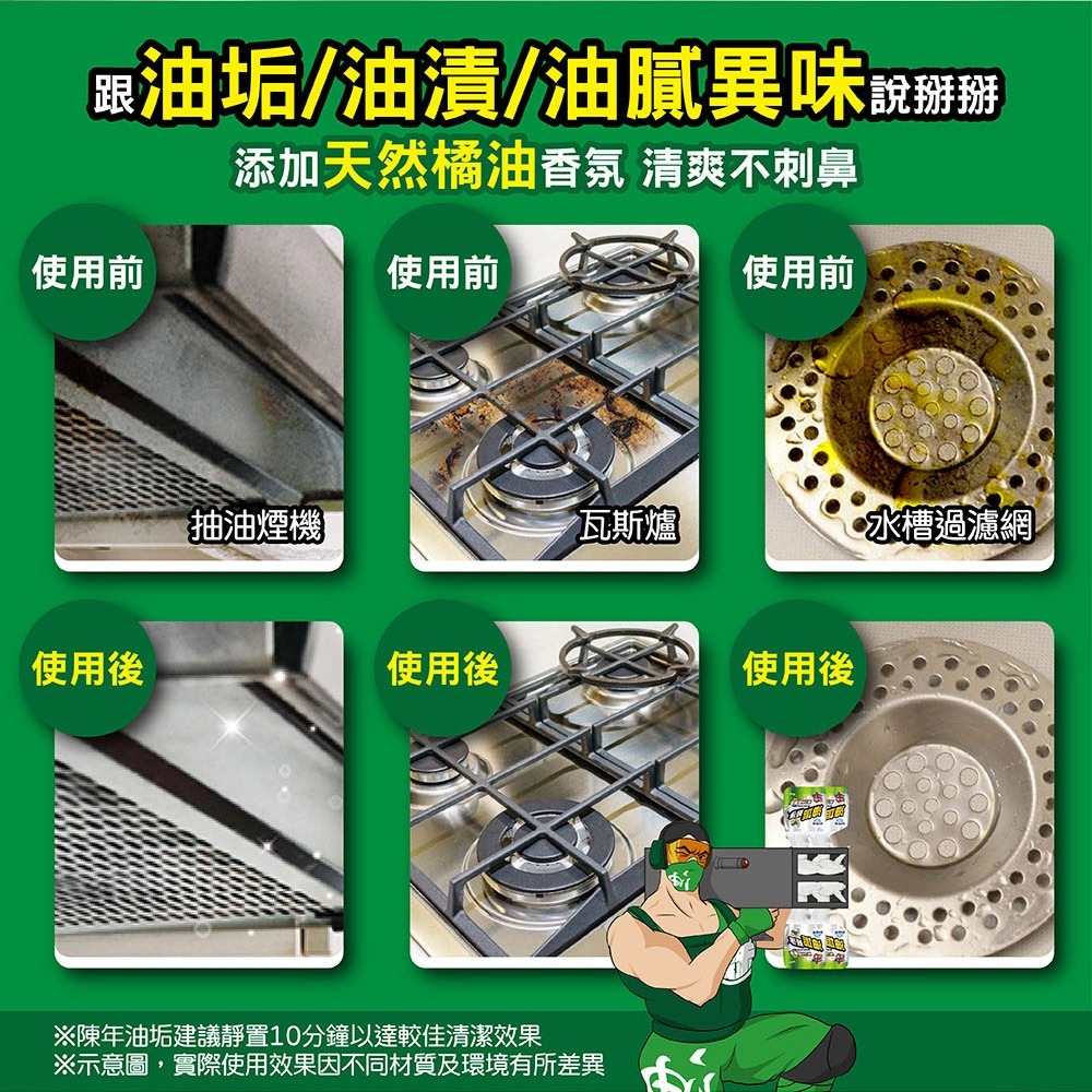 【限時購】妙管家 殺手系列750g(水垢、霉菌、油垢、皂垢)12入組-細節圖9