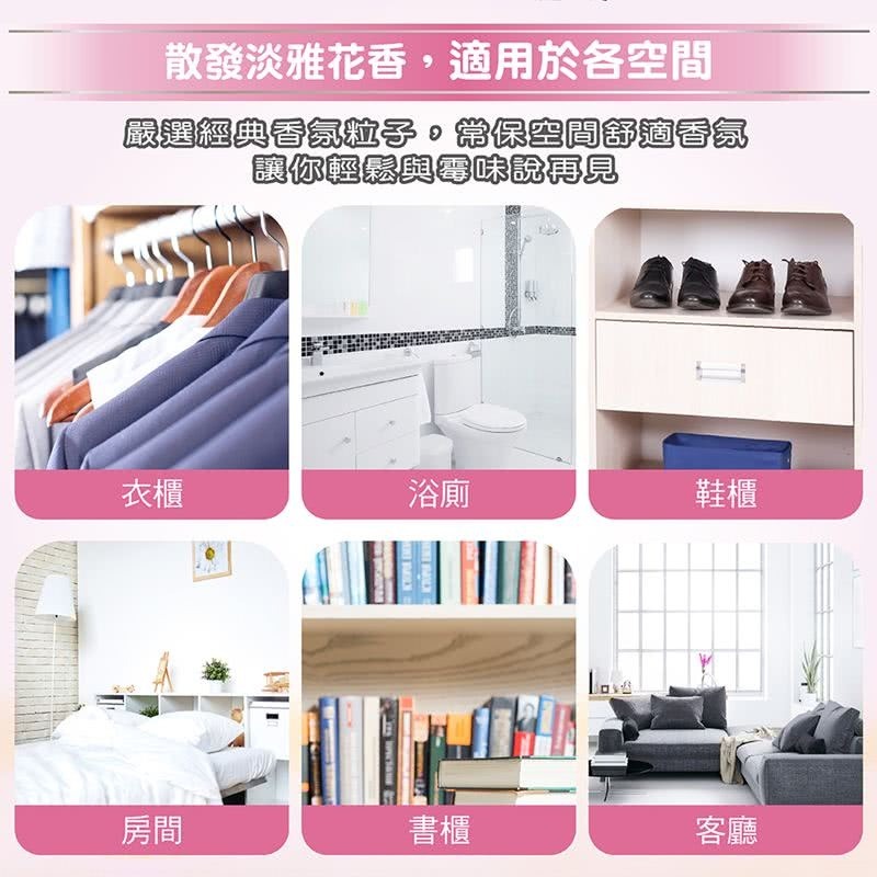 【限時購】【妙管家】芳香除濕劑400ml (24盒)(淡雅薰衣草/浪漫玫瑰 兩款任選)-細節圖7