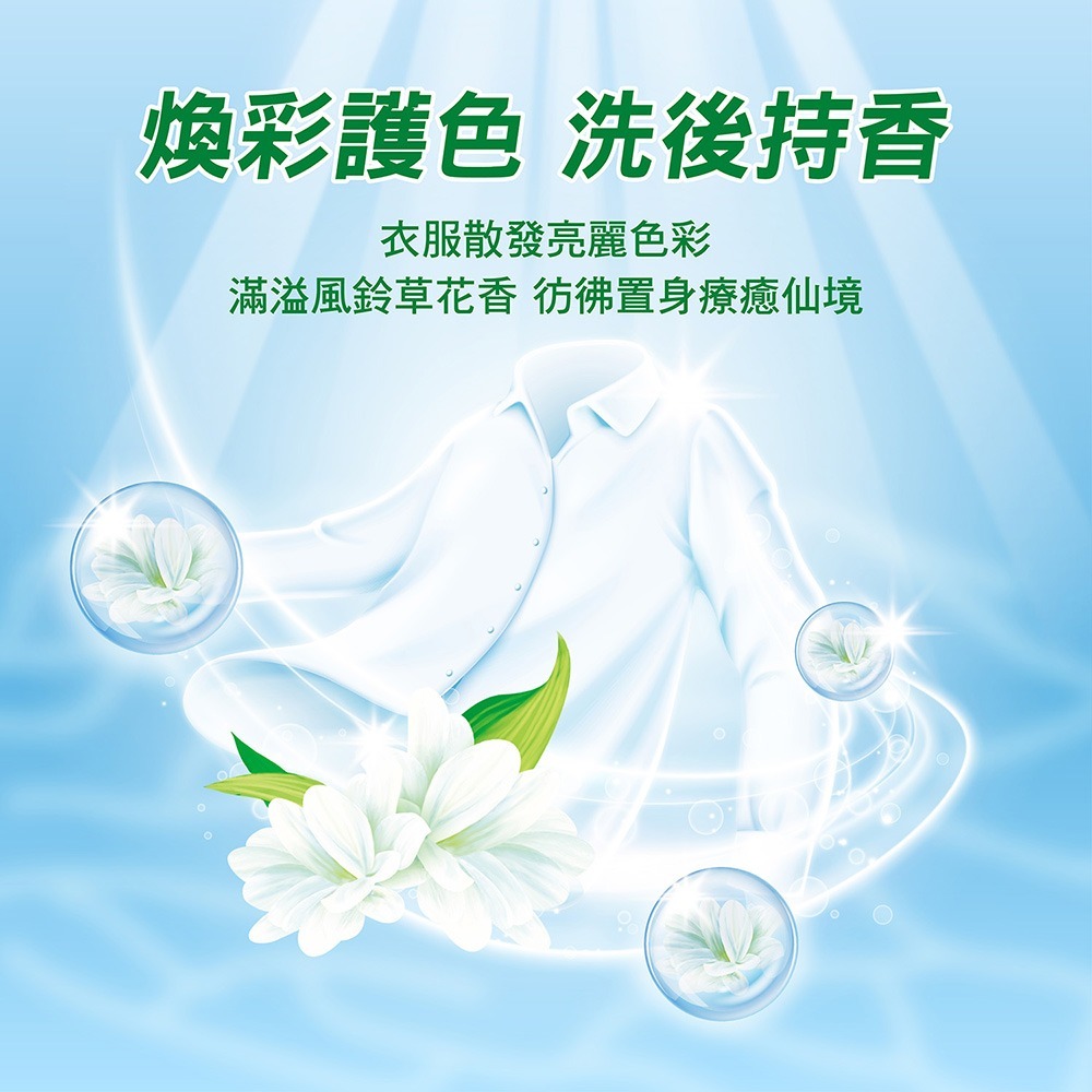 【妙管家】三合一8倍濃洗衣球(3盒/120顆)風鈴草 #抗菌/護色/除臭(免運)-細節圖6