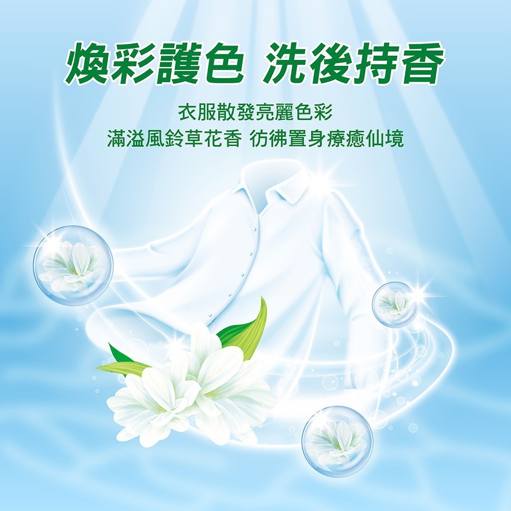 【限時購】【妙管家】三合一8倍濃洗衣球(3盒/120顆)風鈴草 #抗菌/護色/除臭(免運)-細節圖7
