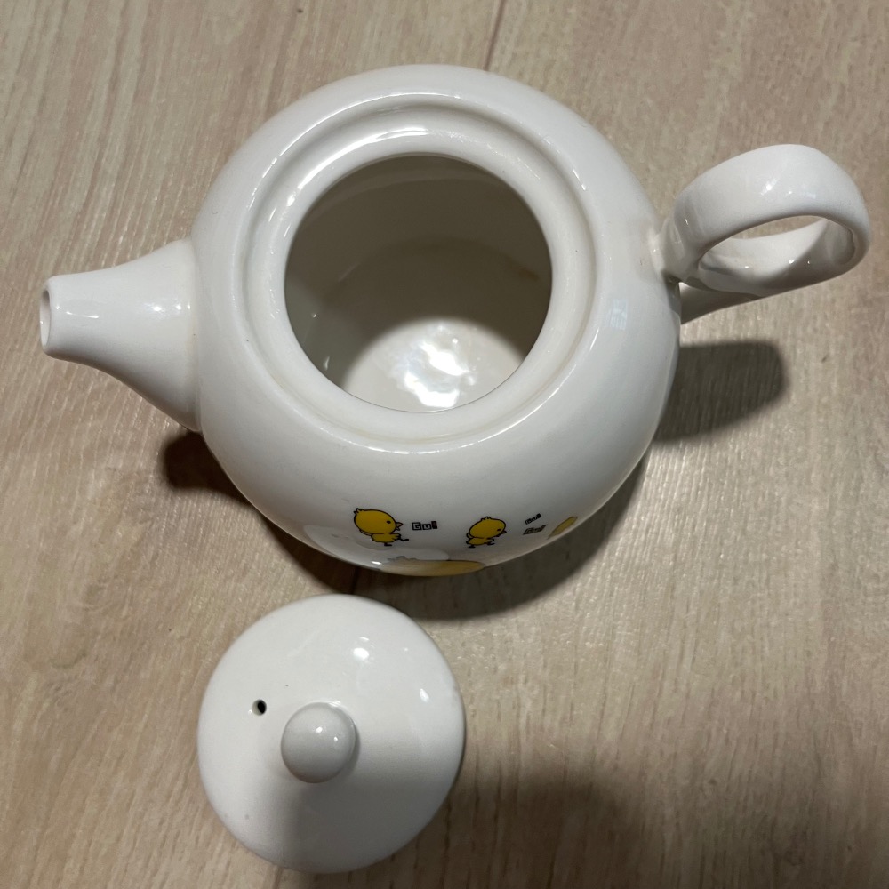 二手 loveliness Chicken 小雞 泡茶 茶具 茶壺 限定 參考 茶杯 杯具 史迪奇 三麗鷗 熊大兔兔 H-細節圖2